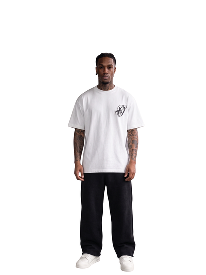 Ostentious Logo White T-Shirt