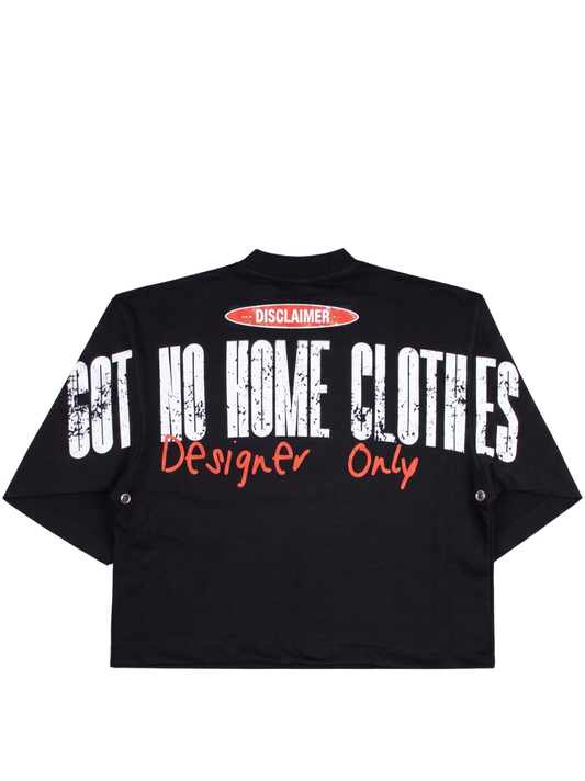Layback Atelier DO Oversized Black T-Shirt
