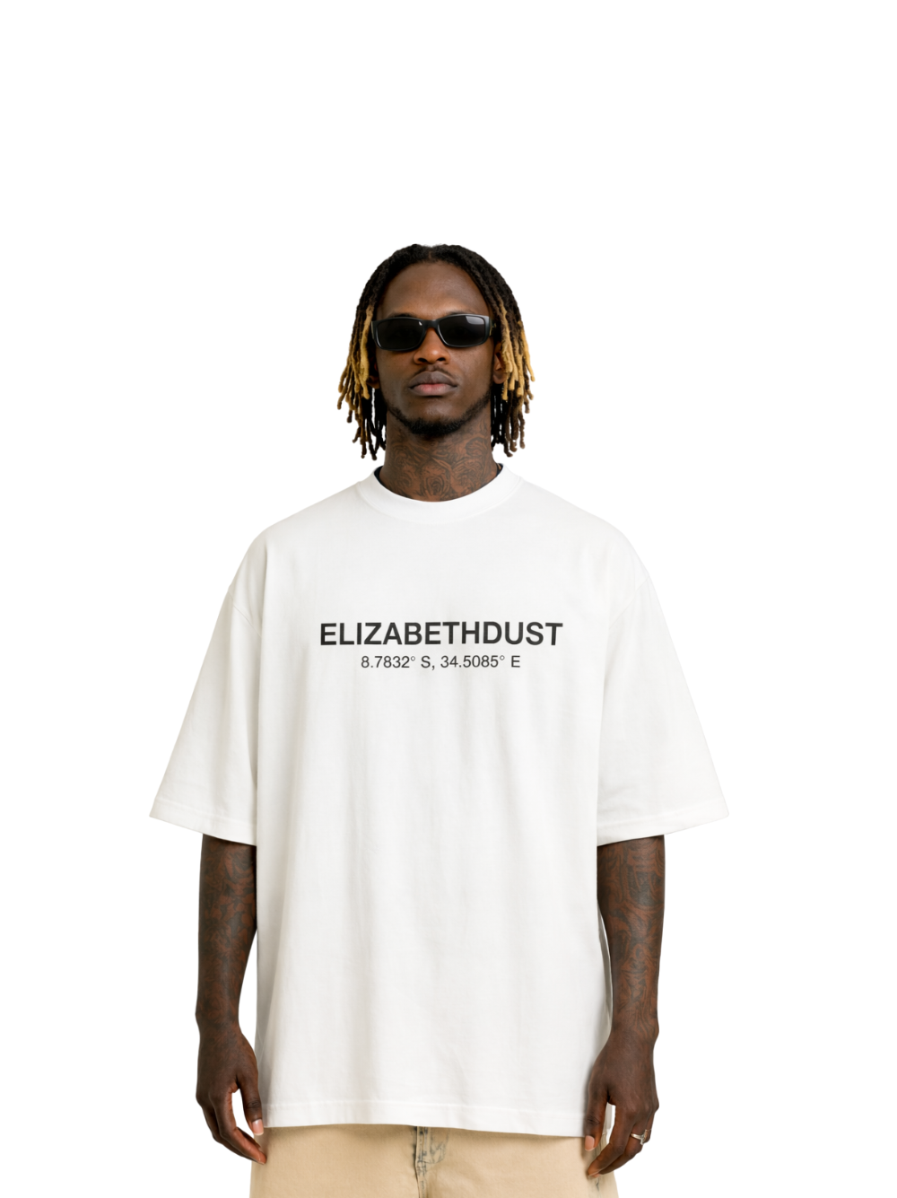 Elizabeth Dust Dream White T-Shirt