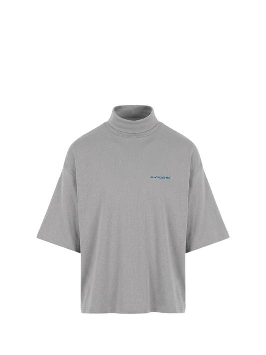 Kai Eleven Grey Turtle Neck T-Shirt