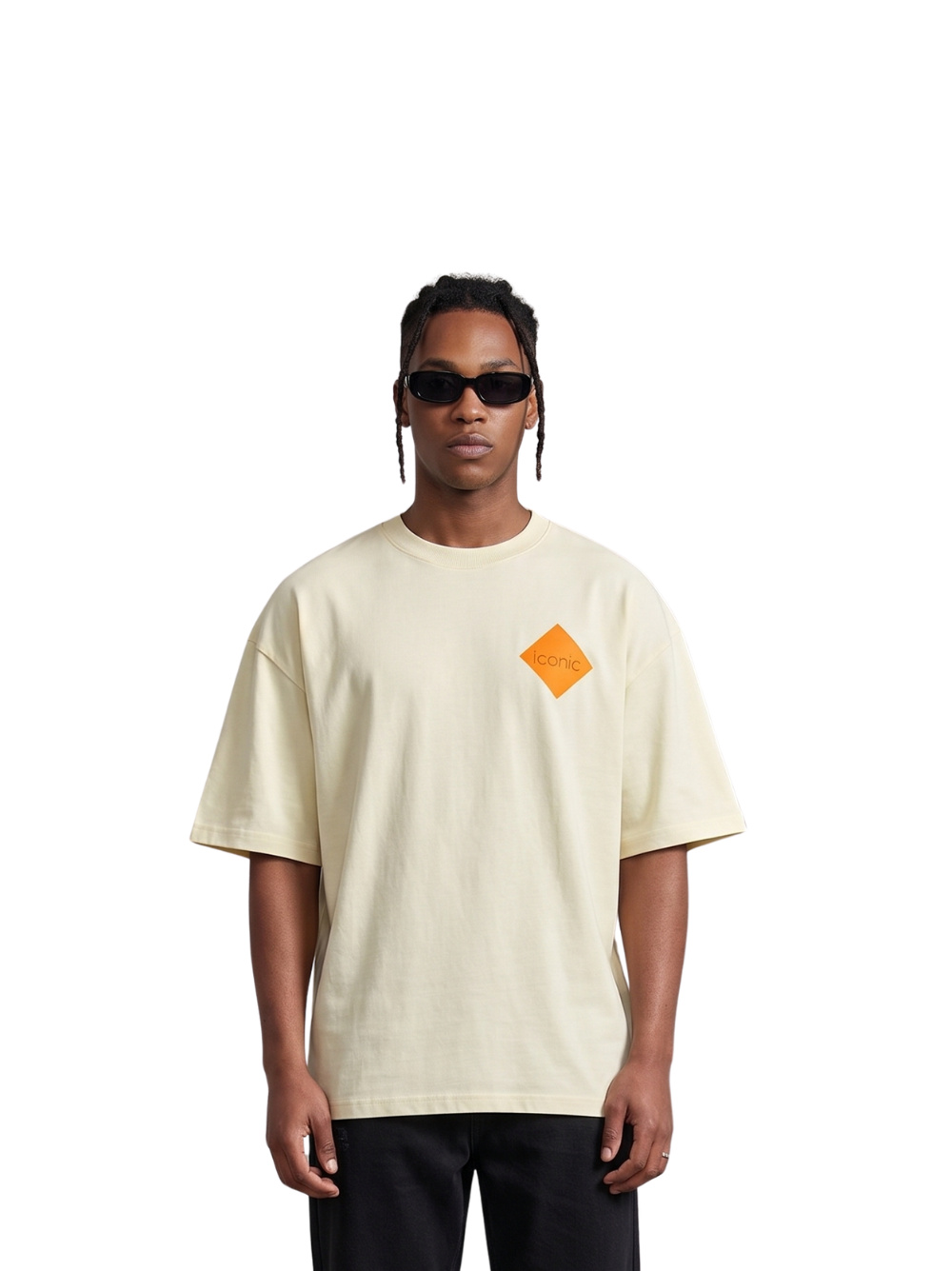 Iconic Cream Pocket T-Shirt
