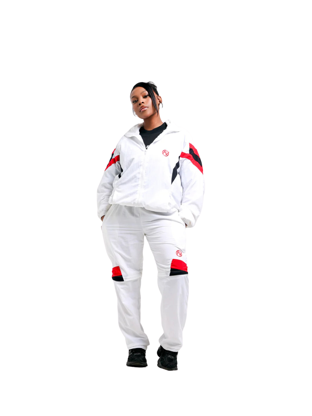 Notivsale Ama Combo Inferno 002 White Tracksuit Pants
