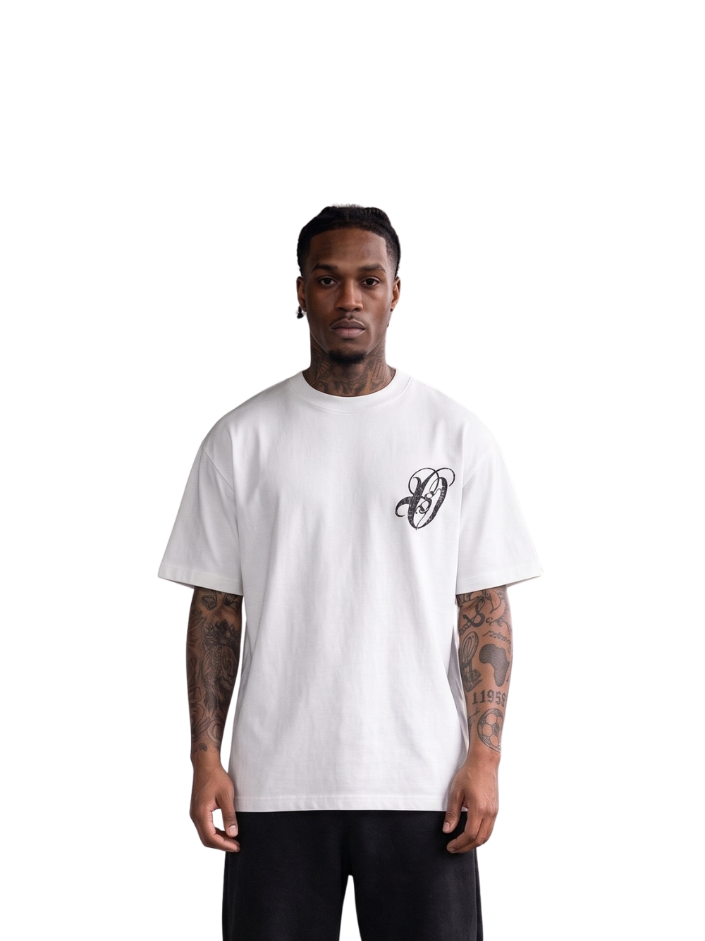Ostentious Logo White T-Shirt