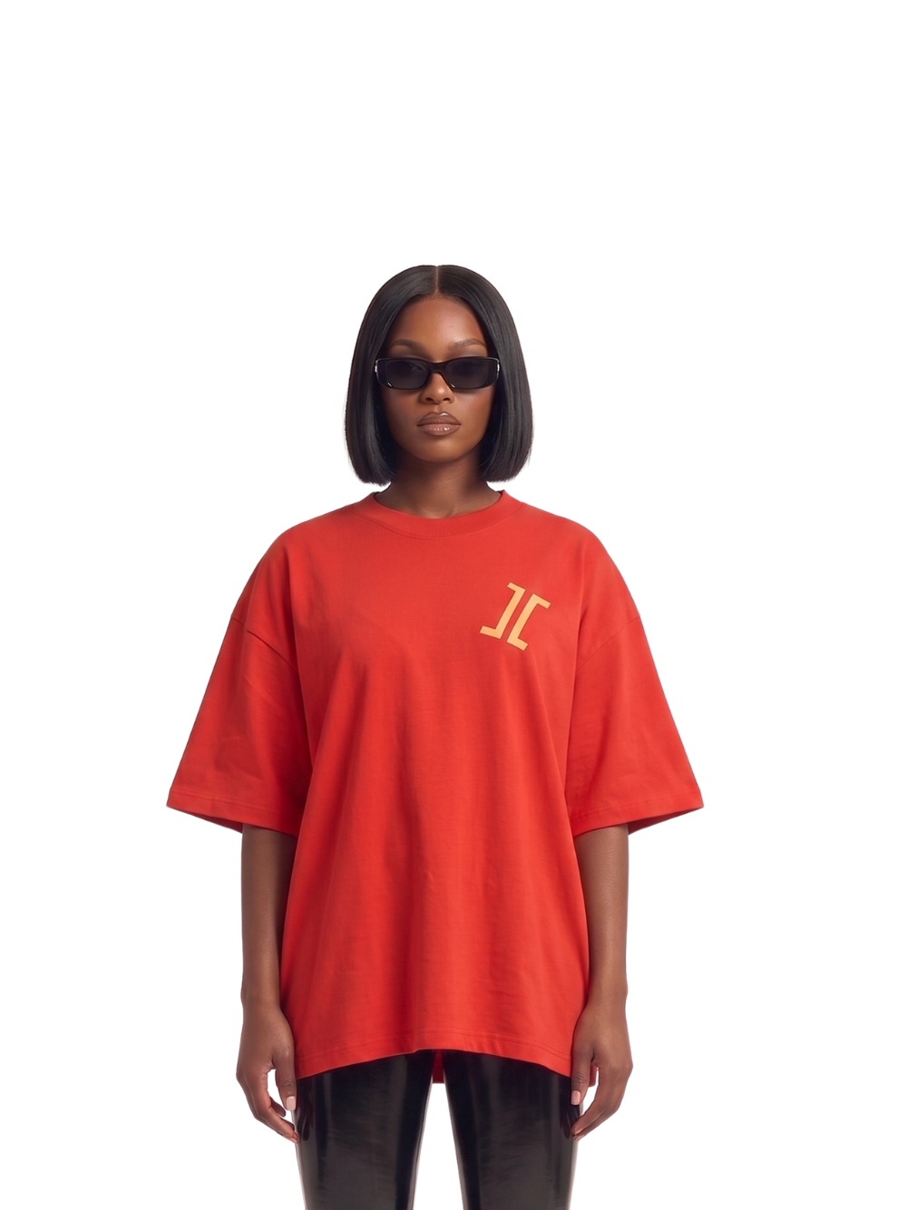 Iconic Essentials Logo Orange T-Shirt