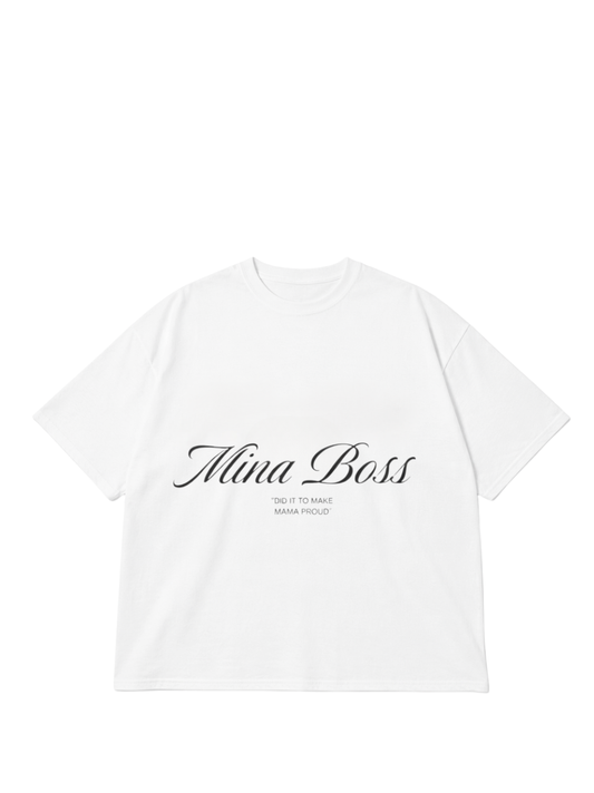 Mina Boss Essential White T-Shirt