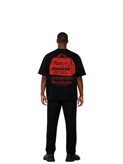 Aimon Luxury Bag Black T-Shirt