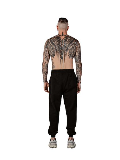 Patrick James Heavyweight Black Sweatpants