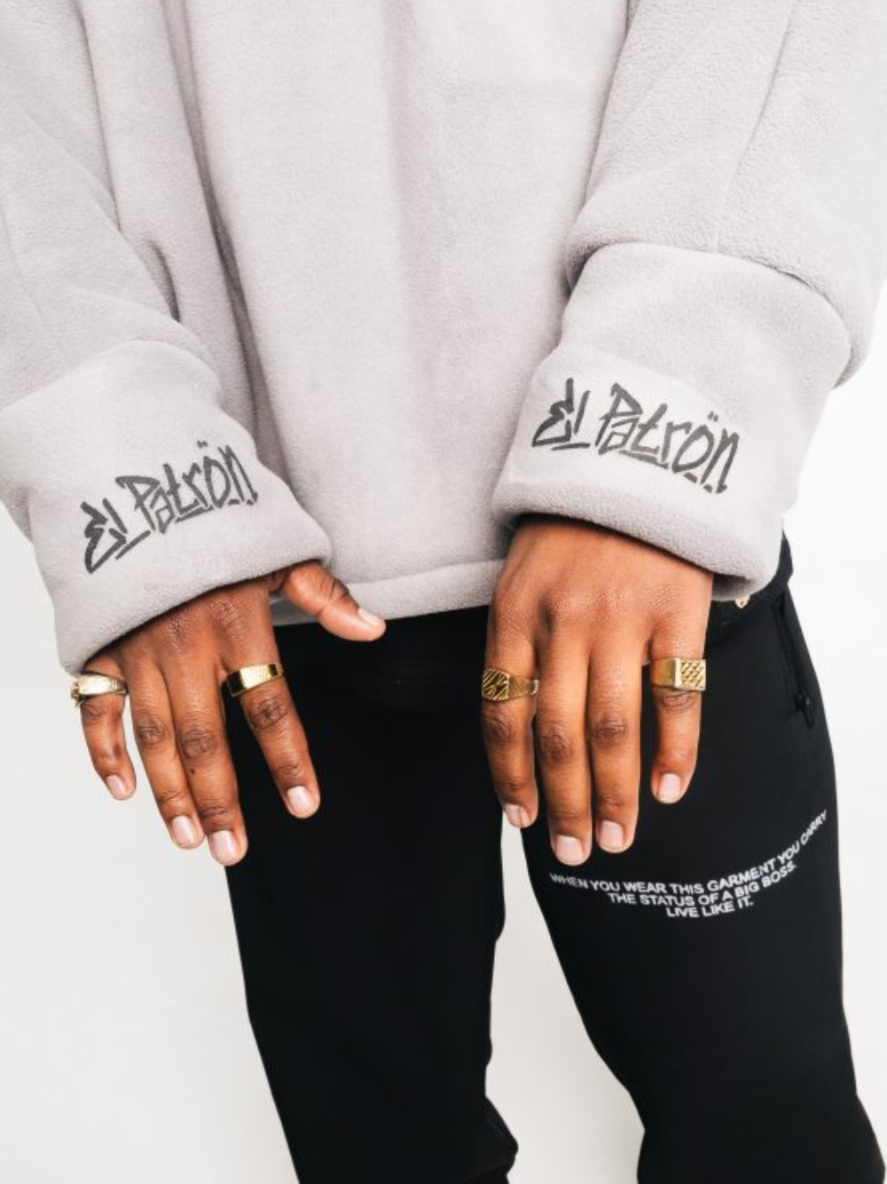 El Patron Grey Hoodie