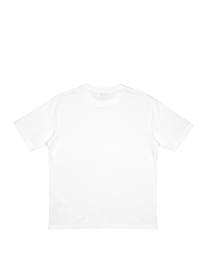 Gasoline Tiger Badge White T-Shirt