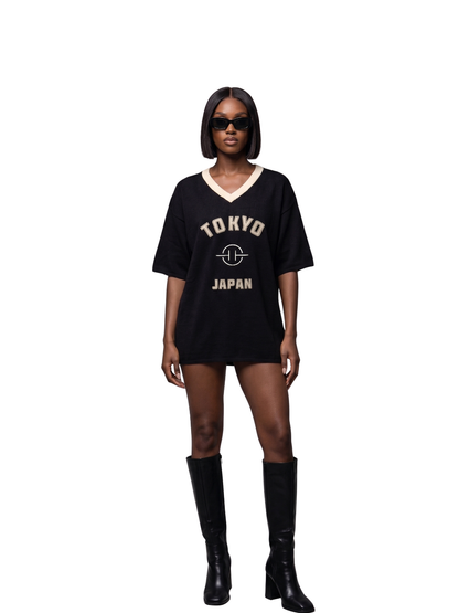 Tried And Tested Knitted Black T-shirt