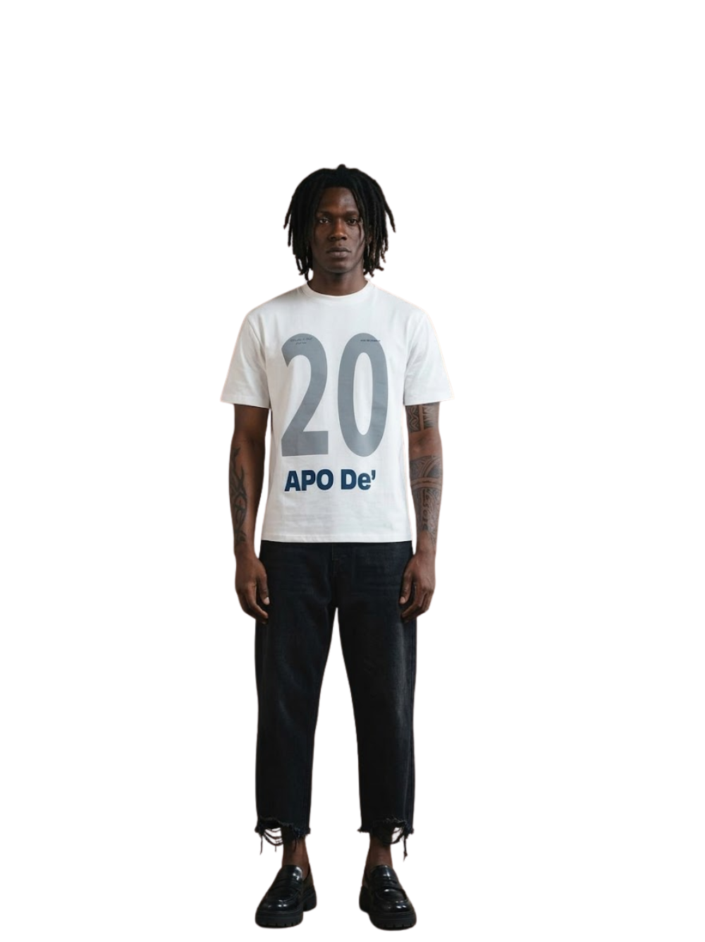 APO Dé YOPSIS Big Playa’s Only White T-Shirt