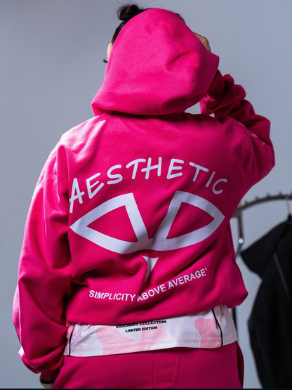 Aesthetic Visionary Pink Tracksuit