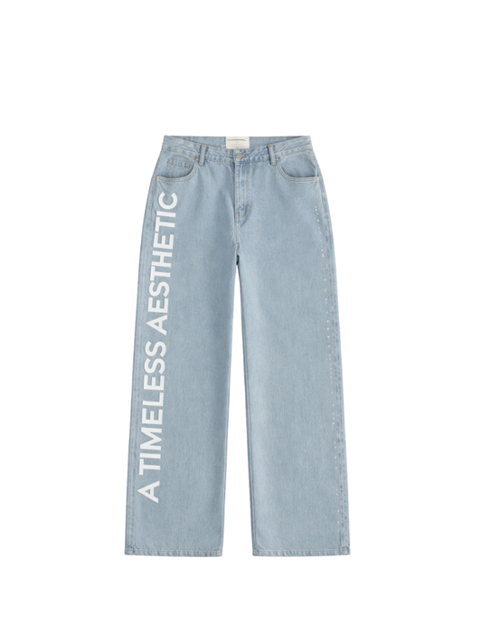 Micael Matthews Timeless Braille Blue Denims