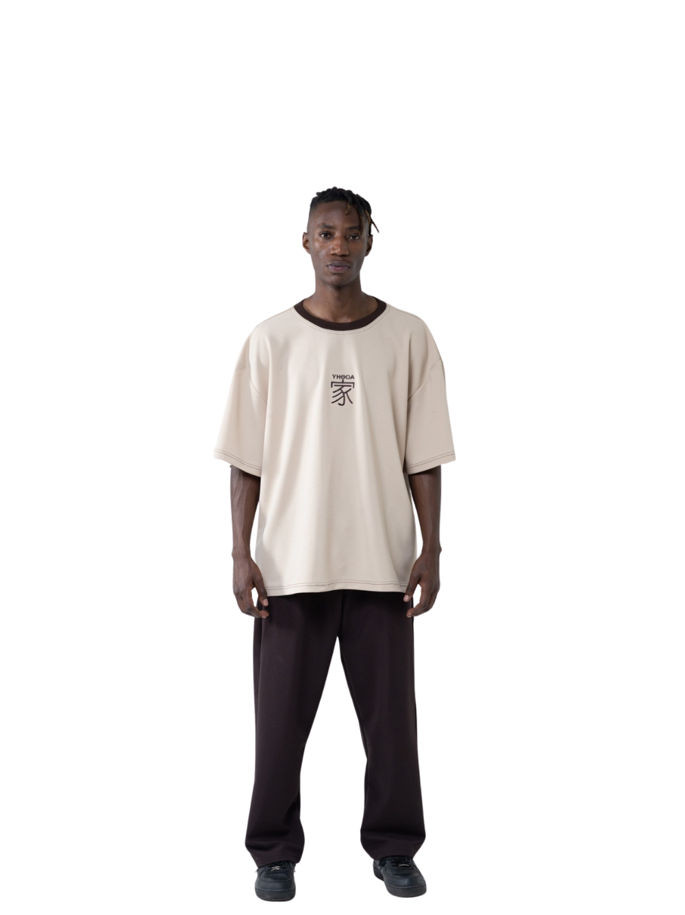 Yhooa Beige T-Shirt