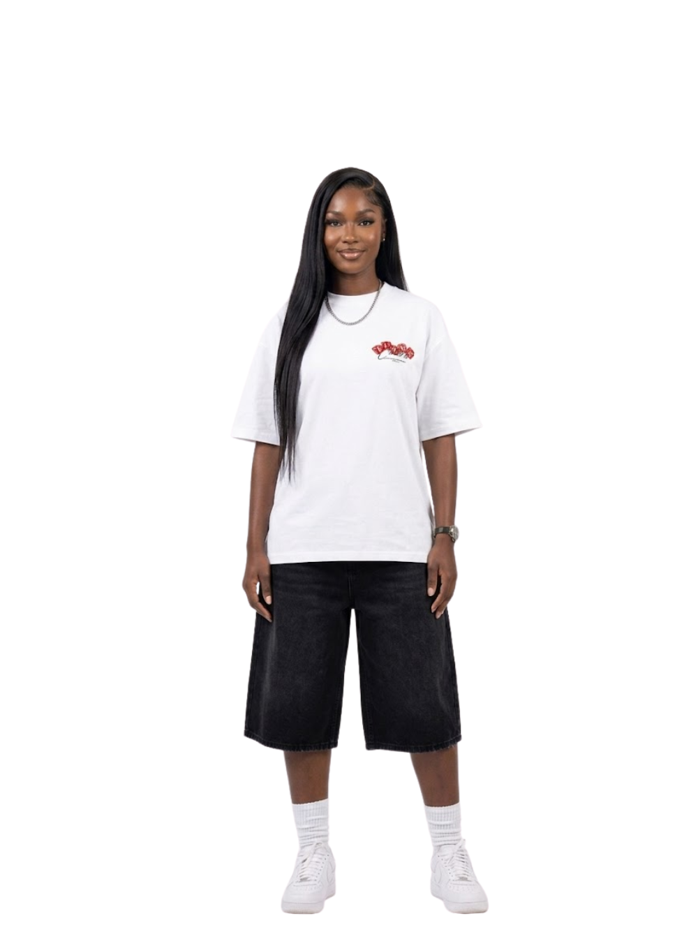 Flame Culture Dice White T-Shirt