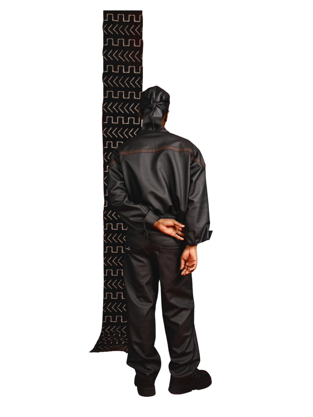 Lembe Black Leather Jacket