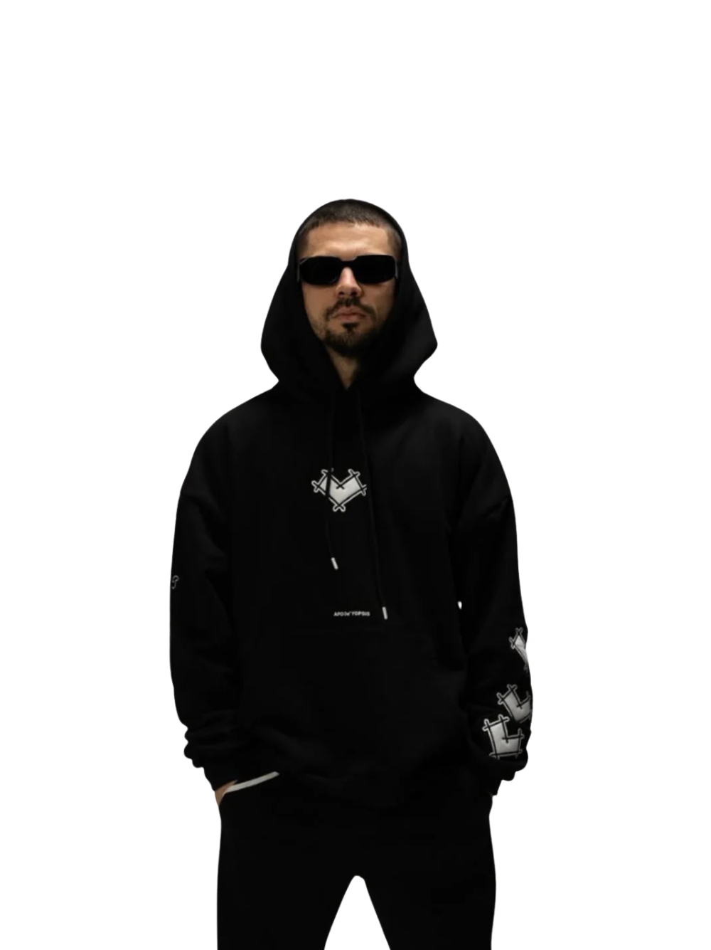APO Dé YOPSIS Black Hoodie