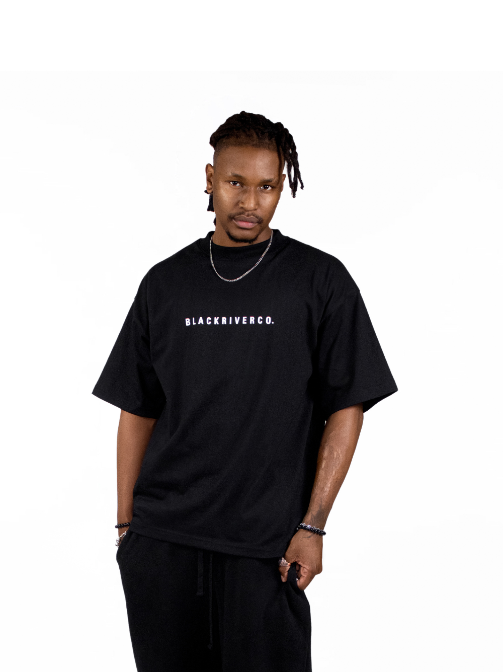 Black River Angel Black T-Shirt