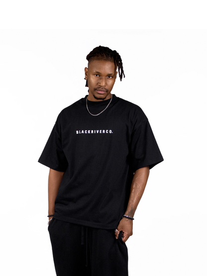 Black River Angel Black T-Shirt