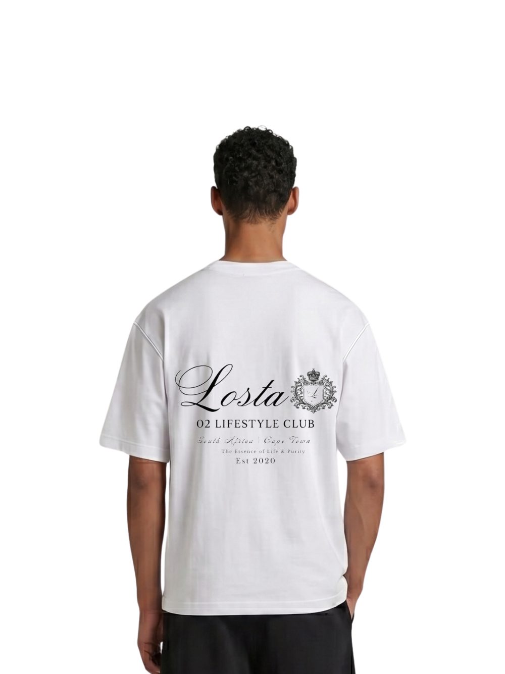 Losta Signature White T-Shirt