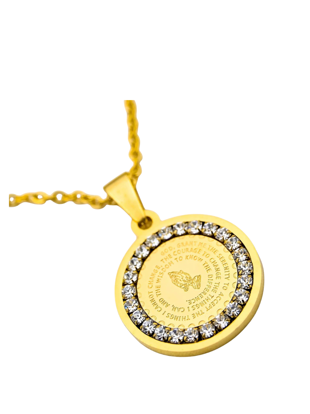 Luminary Saint Gold Chain and Pendant