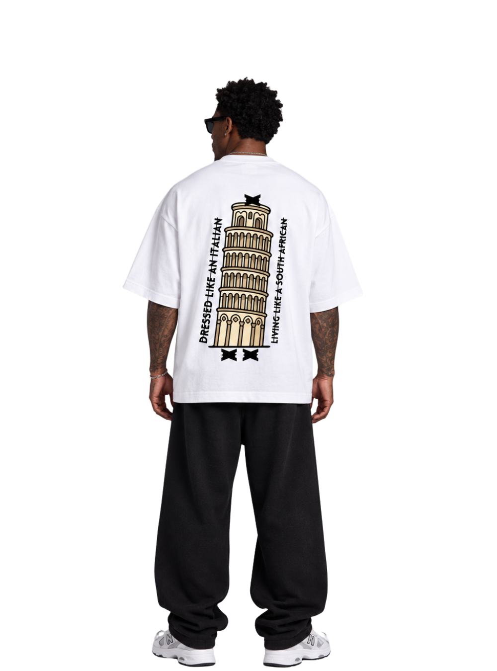 Jaiva Italian Oversized White T-Shirt