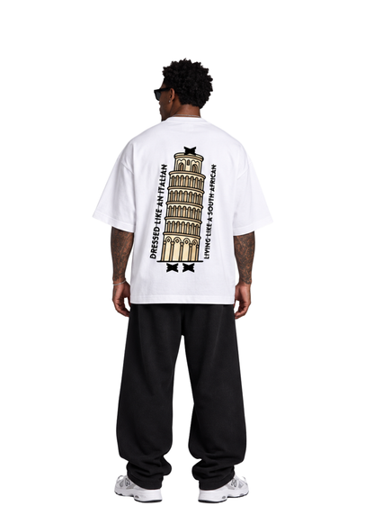 Jaiva Italian Oversized White T-Shirt
