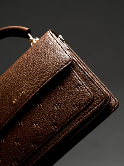 Aparo womens handbag. brown bag. local brand at Unseen Grail. superbalist. close up