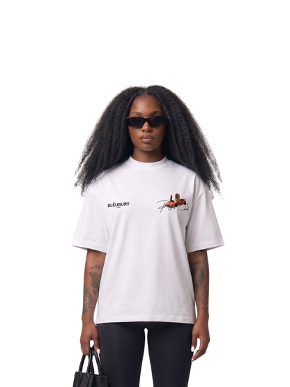 Bleu Bury Racer White T-Shirt