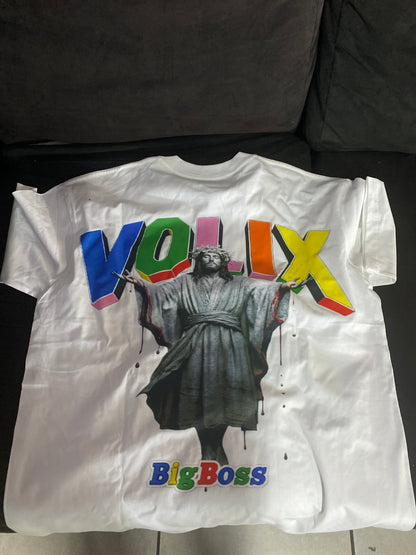 Volix Big Boss White T-shirt