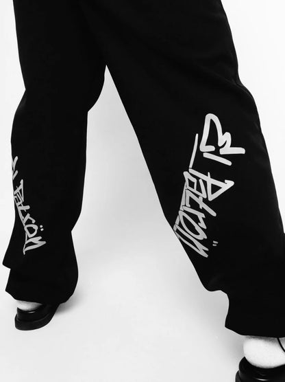 El Patron Big Boss oversized black roadman tracksuit. men and women at unseen grail. local streetwear brands south africa. 187