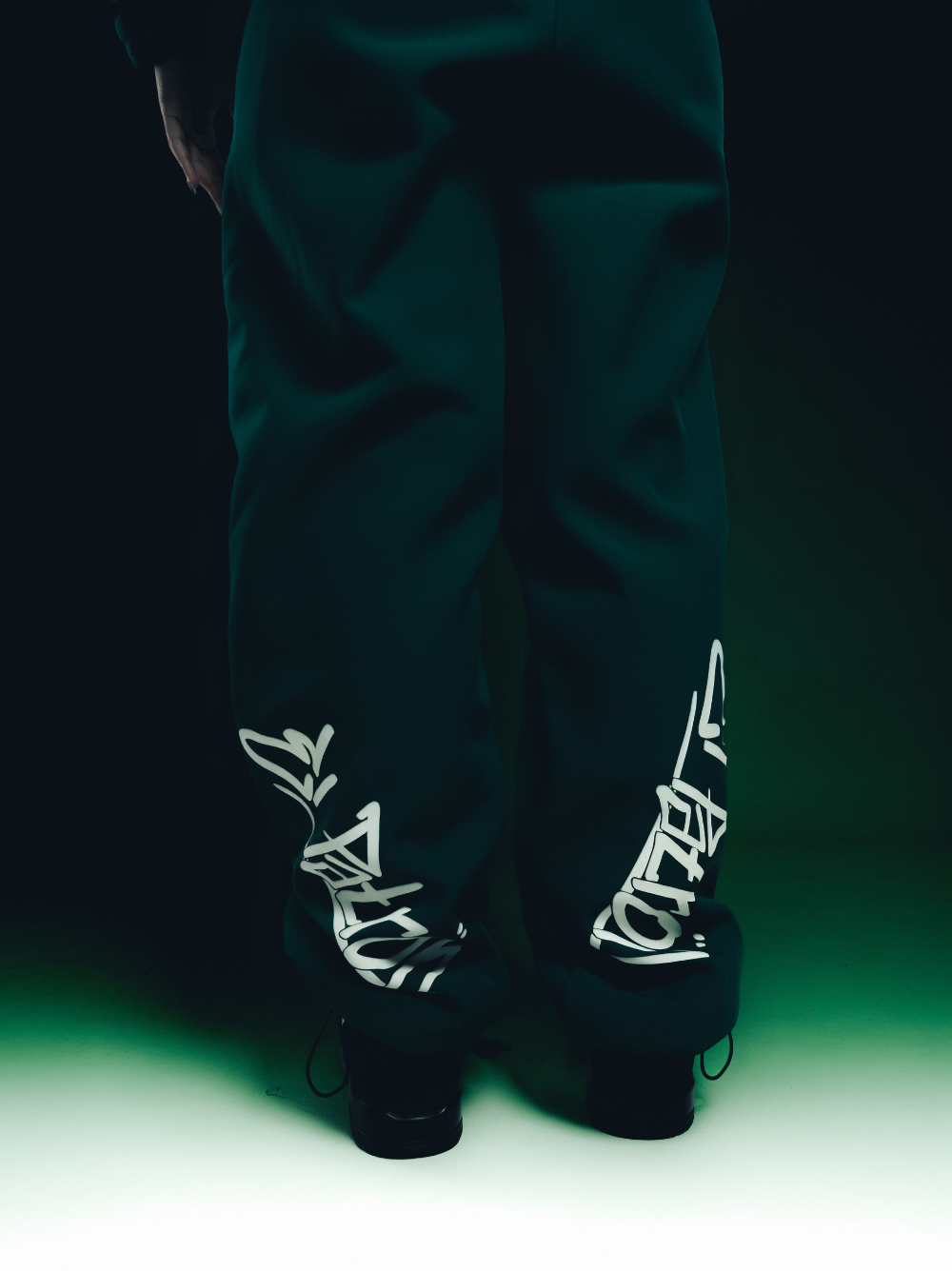 El Patron Big Boss oversized green roadman tracksuit. men and women at unseen grail. local streetwear brands south africa. 167
