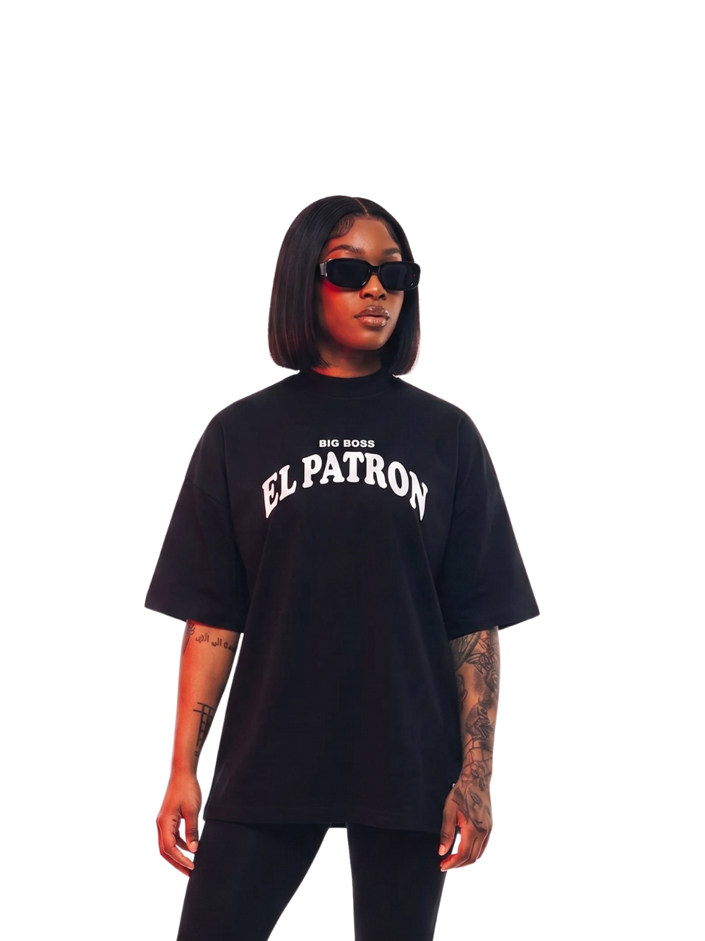 El Patron Big Boss oversized t shirt. men and women at unseen grail. local streetwear brands south africa. 122