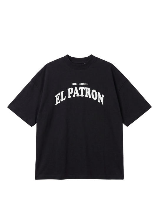 El Patron Big Boss oversized t shirt. men and women at unseen grail. local streetwear brands south africa. 123