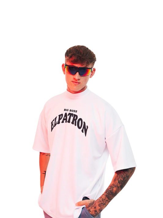 El Patron Big Boss oversized t shirt. men and women at unseen grail. local streetwear brands south africa. 128