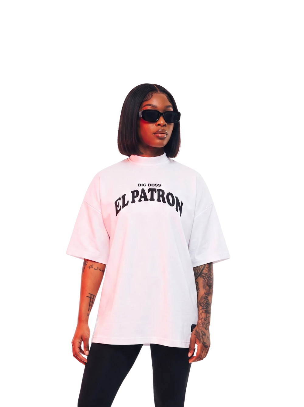 El Patron Big Boss oversized t shirt. men and women at unseen grail. local streetwear brands south africa. 129