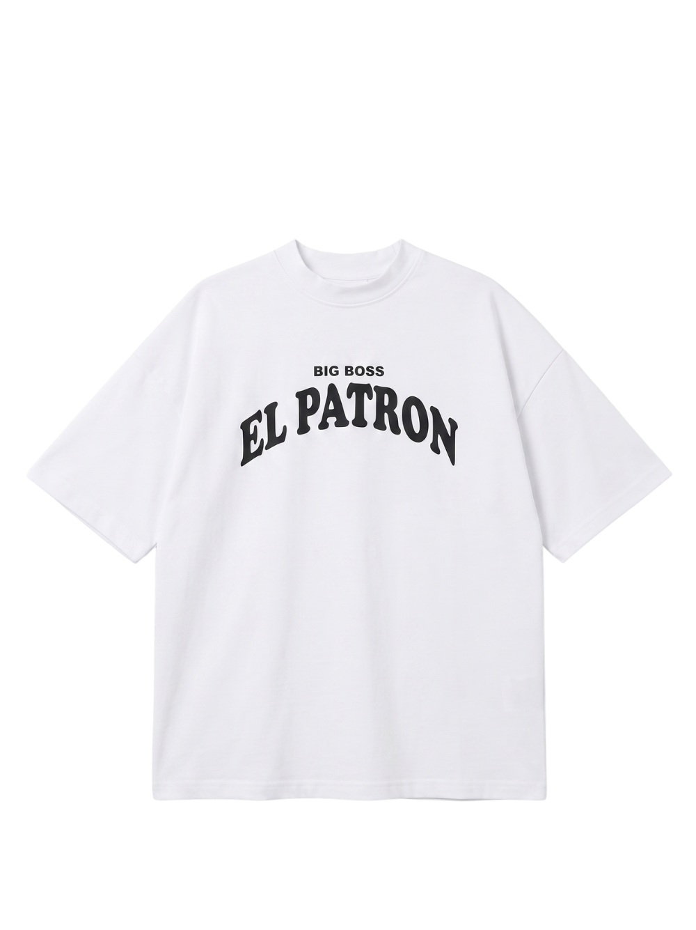 El Patron Big Boss oversized t shirt. men and women at unseen grail. local streetwear brands south africa. 130