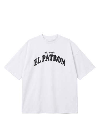 El Patron Big Boss oversized t shirt. men and women at unseen grail. local streetwear brands south africa. 130