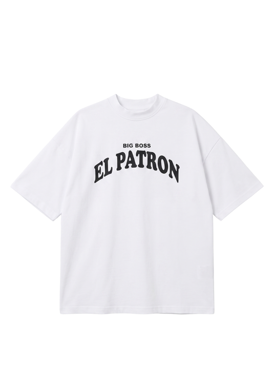 El Patron Big Boss oversized t shirt. men and women at unseen grail. local streetwear brands south africa. 130
