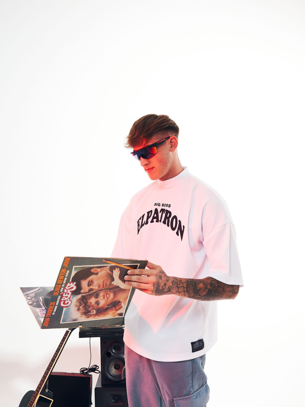 El Patron Big Boss oversized t shirt. men and women at unseen grail. local streetwear brands south africa. 132