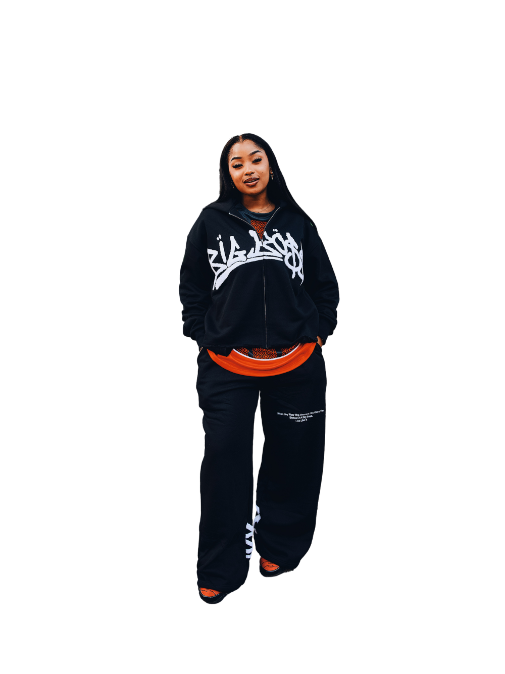 El Patron Big Boss oversized tracksuit. men and women at unseen grail. local streetwear brands south africa. 146