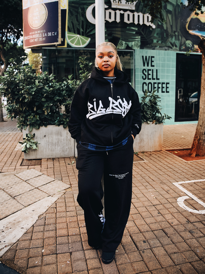 El Patron Big Boss oversized tracksuit. men and women at unseen grail. local streetwear brands south africa. 154