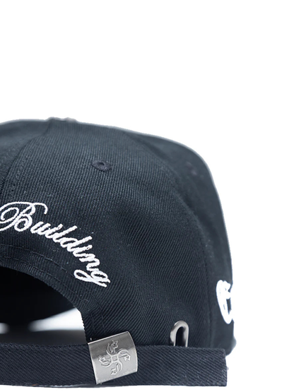 Empire adjustable cap  at unseen grail. local brands south africa. streetwear. men and women. studio image 3