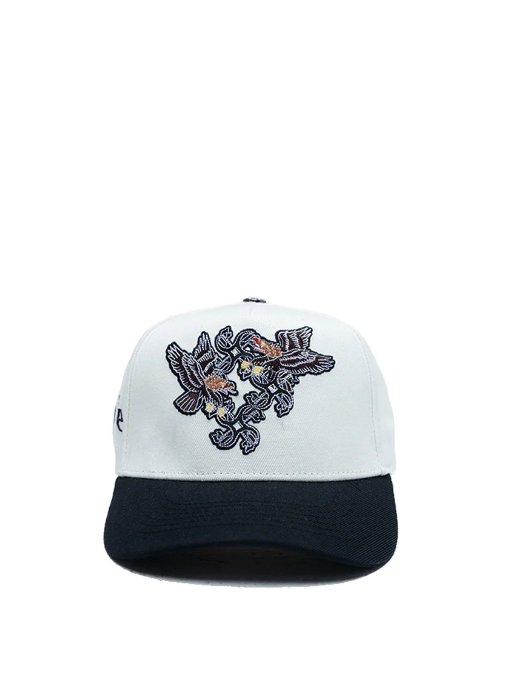 Empire adjustable cap  at unseen grail. local brands south africa. streetwear. men and women. studio image cream cap front