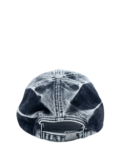 Empire adjustable cap black at unseen grail. local brands south africa. streetwear. men and women. studio image back angle