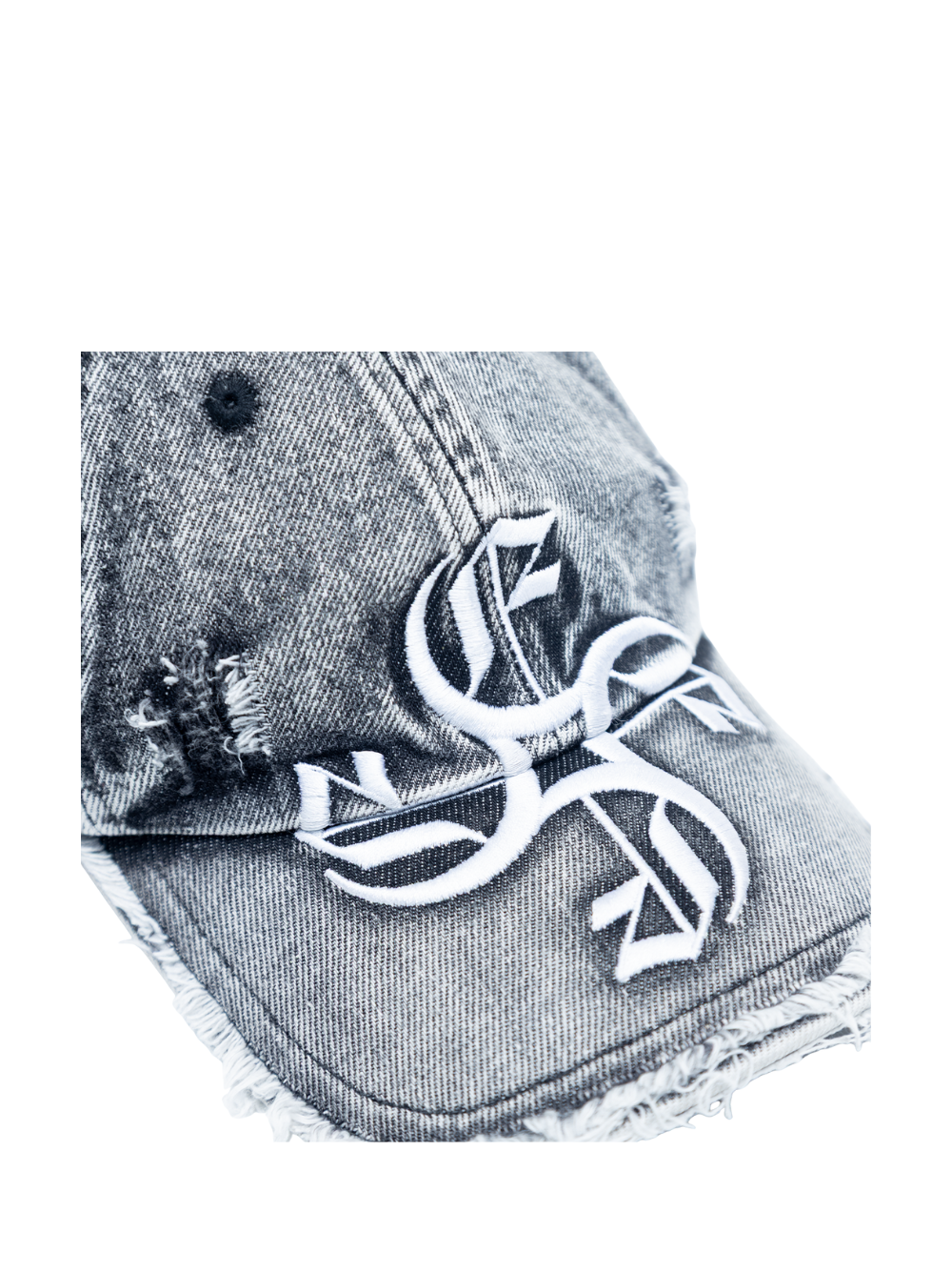 Empire adjustable cap black at unseen grail. local brands south africa. streetwear. men and women. studio image front side angle