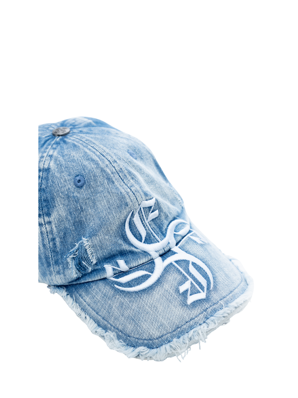 Empire adjustable cap blue at unseen grail. local brands south africa. streetwear. men and women. studio image close up