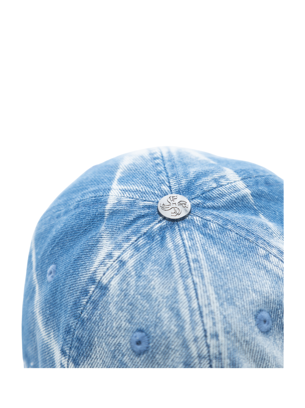 Empire adjustable cap blue at unseen grail. local brands south africa. streetwear. men and women. studio image close up top view