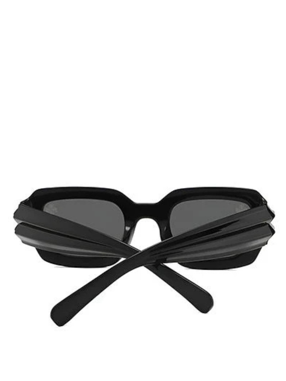 Empire sunglasses black at unseen grail. local brands south africa. streetwear. men and women. studio image back view