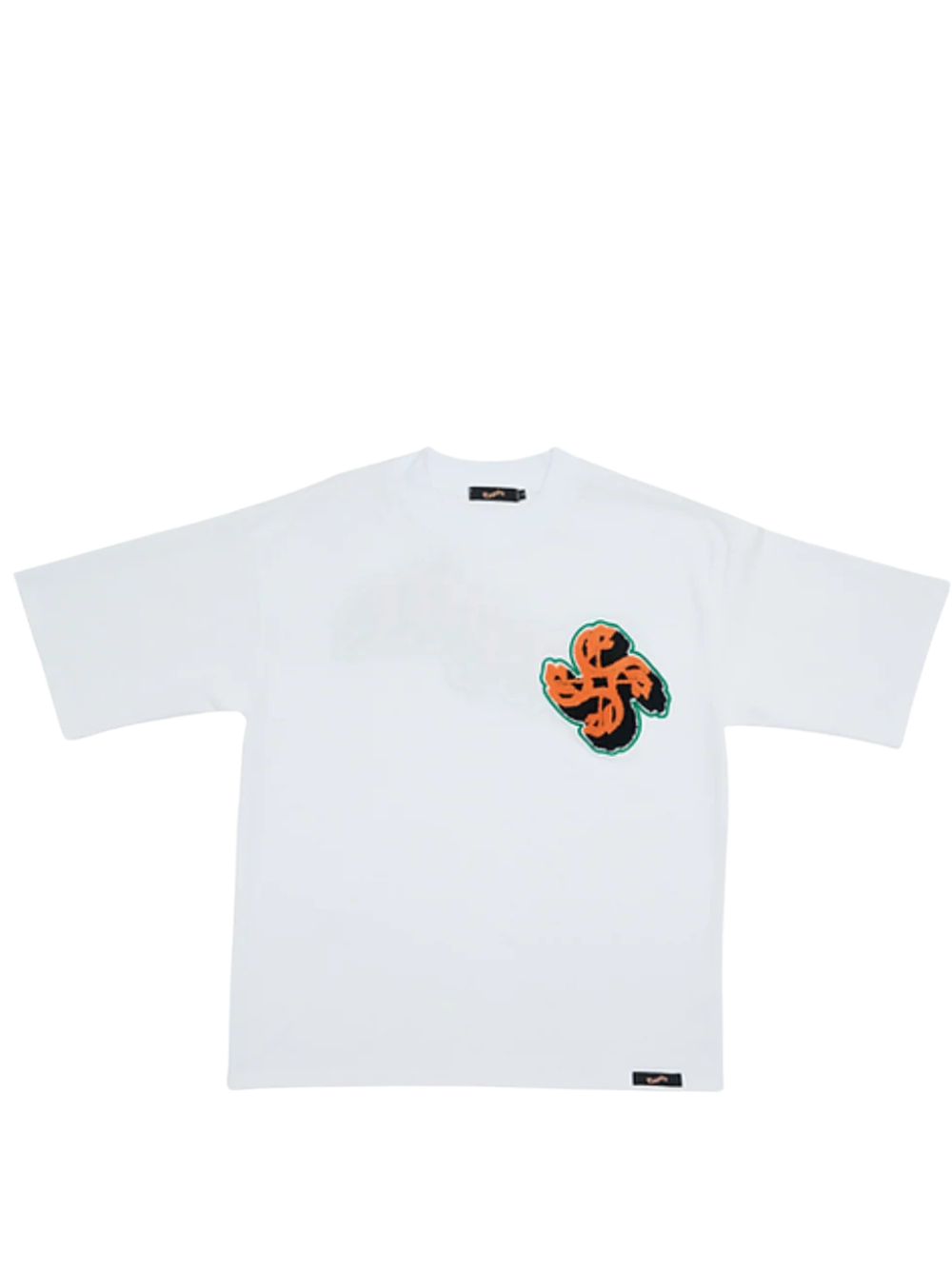 Empire white oversized graphic white tshirt at unseen grail. local brands south africa. streetwear. men and women. studio image flatlay mock up